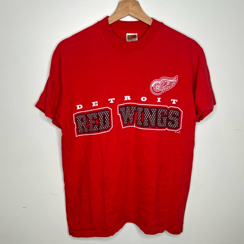 Vintage Detroit red wings t-shirt L